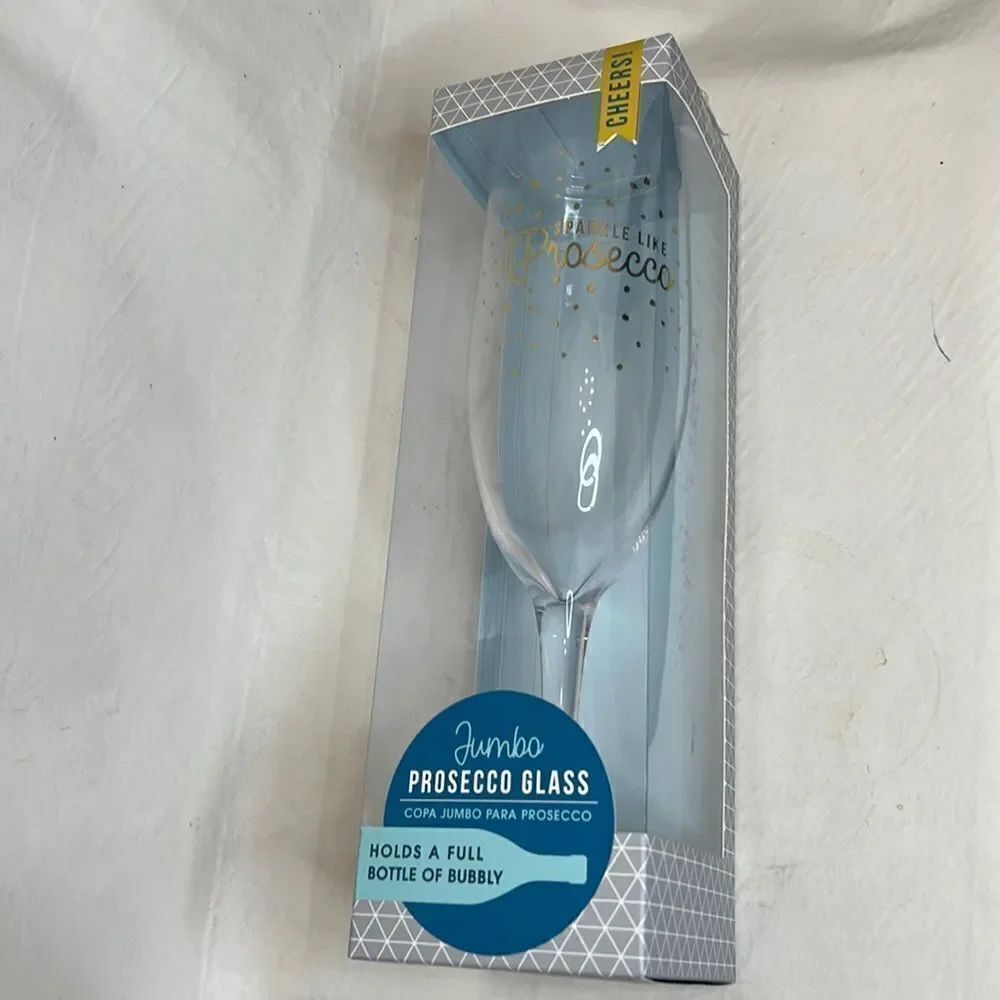 Prosecco Glass Sparkle Like Prosecco Jumbo Holds A Full Bottle Of Bubbly New